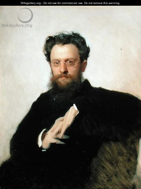 Portrait of Professor A. Prachov (1846-1916), 1879 - Ivan Nikolaevich Kramskoy