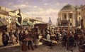 The Town Fair - Vladimir Egorovic Makovsky