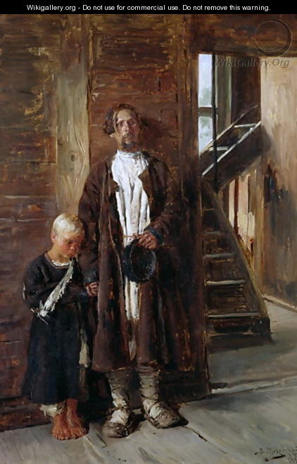 In Search of Medicine, 1884 - Vladimir Egorovic Makovsky