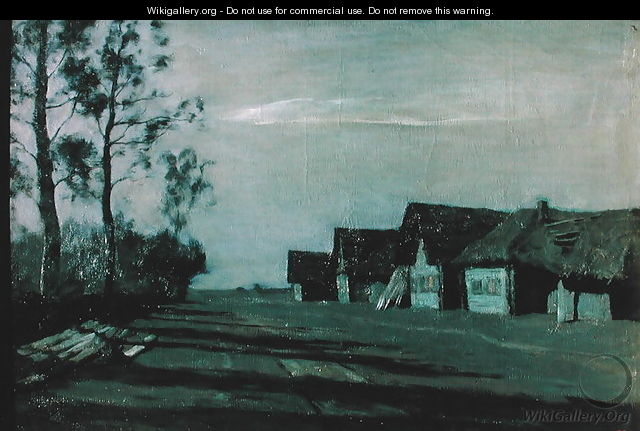 Village by Moonlight, 1897 - Isaak Ilyich Levitan