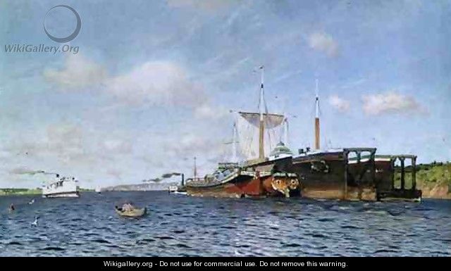Fresh Wind on the Volga, 1895 - Isaak Ilyich Levitan