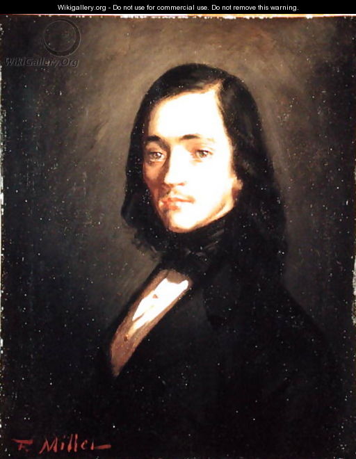 Portrait of a Man, c.1840-41 - Jean-Francois Millet