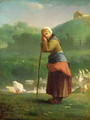 The Goose Girl at Gruchy, 1854-56 - Jean-Francois Millet