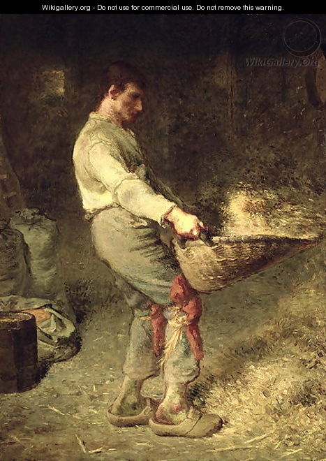 A Winnower, 1866-68 - Jean-Francois Millet