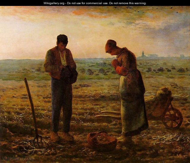 The Angelus, 1857-59 - Jean-Francois Millet