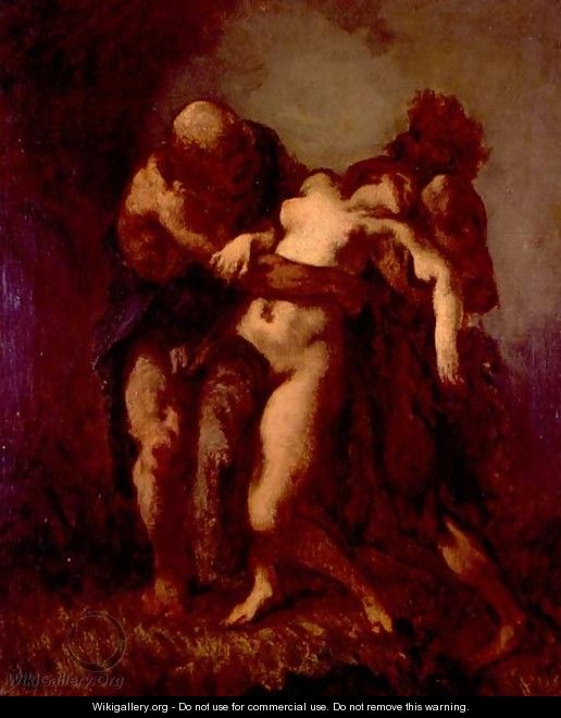 Susanna and the Elders, c.1846-49 - Jean-Francois Millet