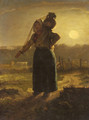 A Milkmaid, c.1853 - Jean-Francois Millet