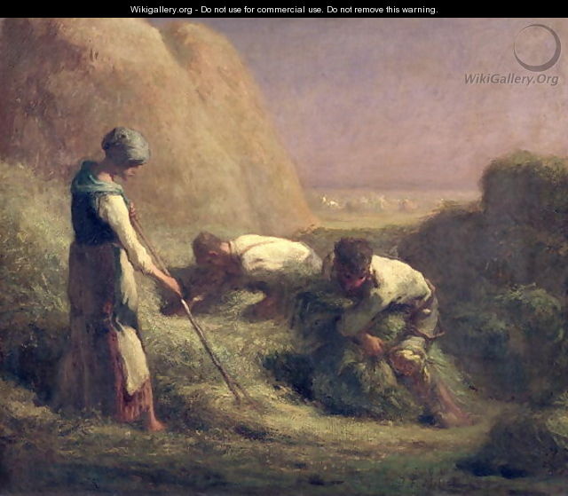 The Hay Trussers, 1850-51 - Jean-Francois Millet