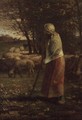 The Little Shepherdess - Jean-Francois Millet