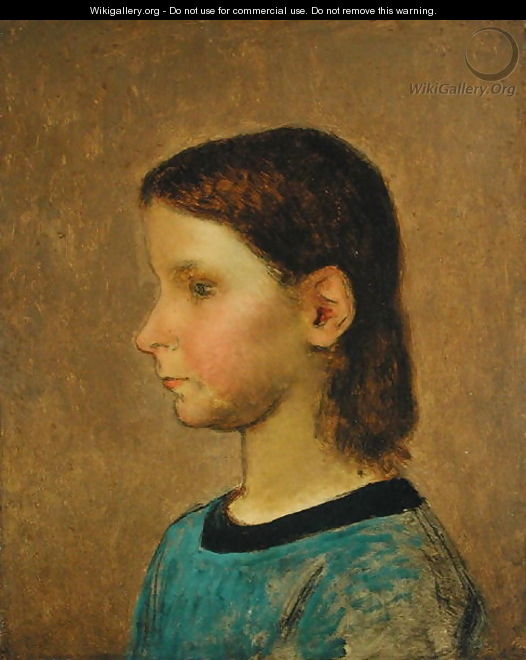 Louise Millet, c.1863 - Jean-Francois Millet
