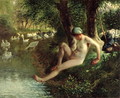 The Bather, 1863 - Jean-Francois Millet