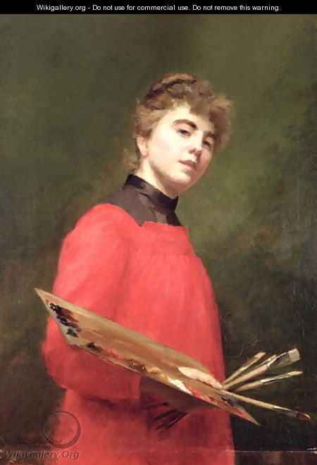 Self Portrait, 1889 - Emily Childers