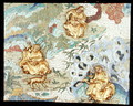 Detail from a pair of plaques depicting buddhist figures in a landscape, Qianlong period, 1736-95 - Anonymous Artist
