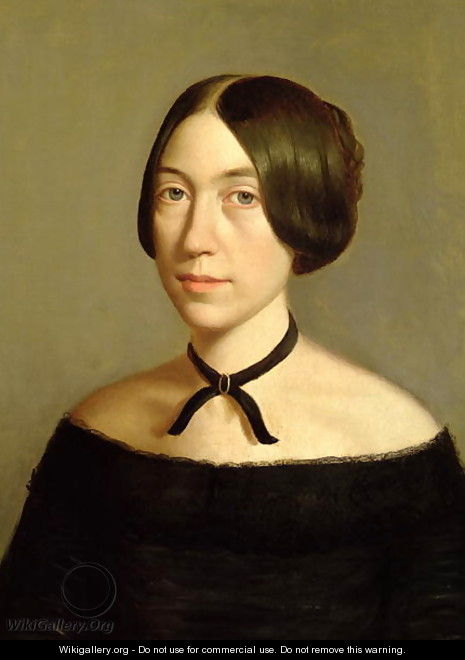 Portrait of Madame Victor Mottez, c.1840 - Theodore Chasseriau
