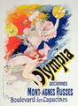 Poster advertising 'Olympia', Boulevard des Capucines, 1892 - Jules Cheret