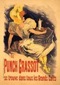 Reproduction of a poster advertising 'Punch Grassot', 1895 - Jules Cheret