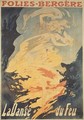 Folies Bergeres: la Danse du Feu, France 1897 - Jules Cheret