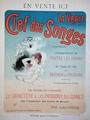 Poster advertising the book 'La Vraie Clef des Songes' by Lacinius, 1892 - Jules Cheret