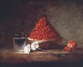 Basket with Wild Strawberries, c.1761 - Jean-Baptiste-Simeon Chardin