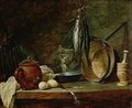 Still life: Fast Day Menu, 1731 - Jean-Baptiste-Simeon Chardin