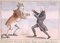 A Boxing Match or, Another Bloody Nose for John Bull - William Charles