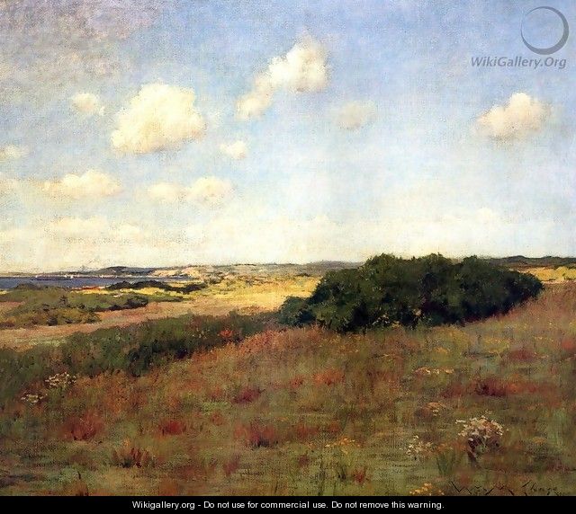 Sunlight and Shadow, Shinnecock Hills, c.1895 - William Merritt Chase