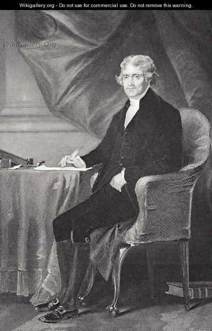 Portrait of Thomas Jefferson (1743-1826) - Alonzo Chappel