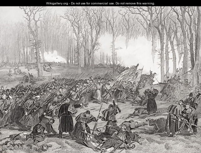 The Battle of Mill Creek, Kentucky, 1862 - Alonzo Chappel