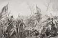 Capture of the Confederate flag at the Battle of Murfreesboro in 1862 - Alonzo Chappel