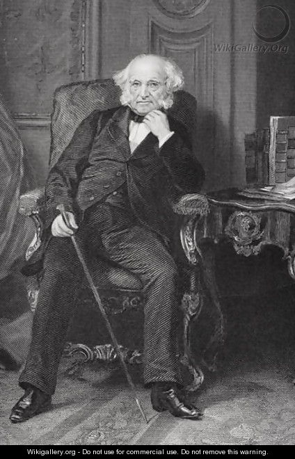 Portrait of Martin Van Buren (1782-1862) - Alonzo Chappel