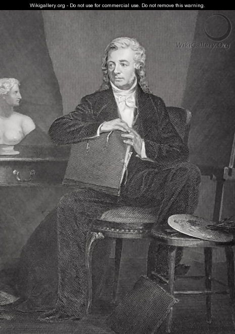 Portrait of Washington Allston (1779-1843) - Alonzo Chappel