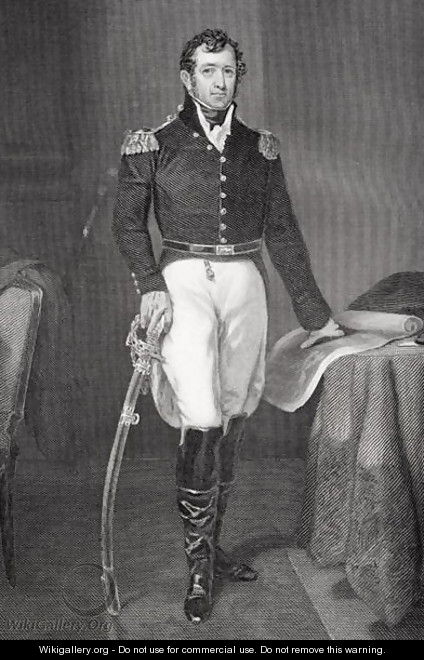 Portrait of Jacob Brown (1775-1828) - Alonzo Chappel