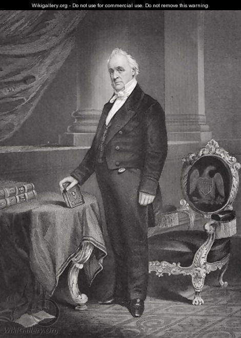Portrait of James Buchanan (1791-1868) - Alonzo Chappel