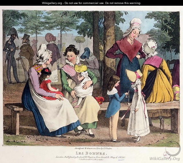The Nannies, 1820 - John James Chalon