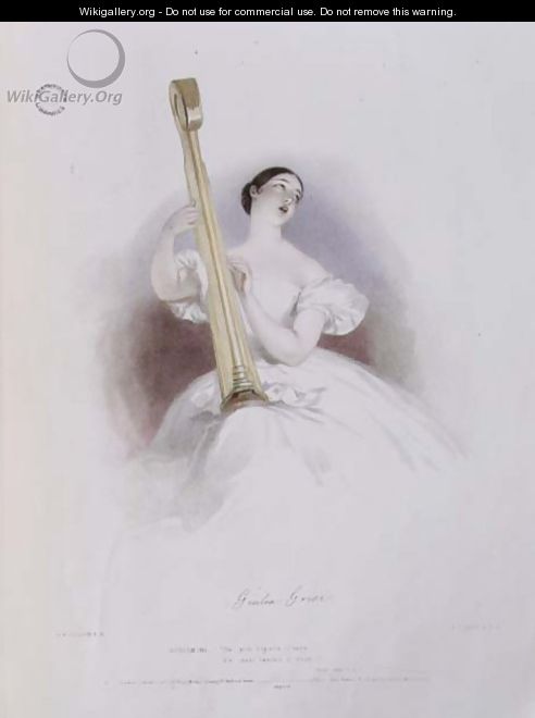 Giulia Grisi (1811-69) as Desdemona in 