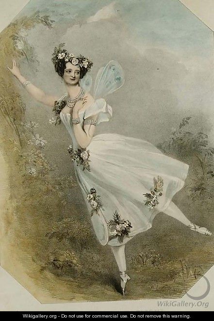 Marie Taglioni (1804-84) in 