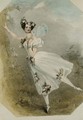 Marie Taglioni (1804-84) in 'Flore et Zephire', c.1830 - Alfred-Edward Chalon
