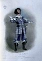 Giovanni Battista Rubini (1794-1854) as Arturo in 'I Puritani', from 'Recollections of the Italian Opera' - Alfred-Edward Chalon