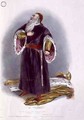 Luigi Lablache (1794-1858) as Faliero in Marino Faliero, from 