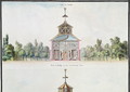 Cross-section of a kiosk, from 'Atlas du Comte du Nord', 1784 - Chambe