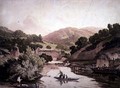 River Scene in Devonshire - John James Chalon