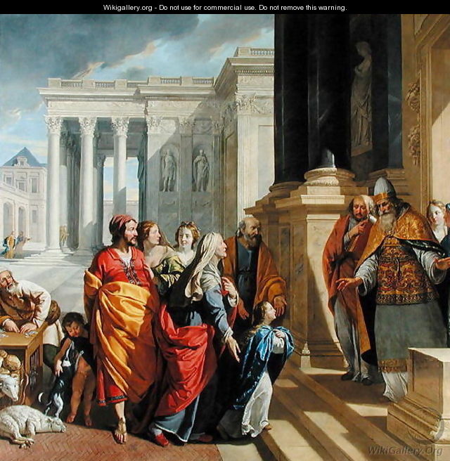 Presentation of the Virgin in the Temple, 1639-40 - Philippe de Champaigne
