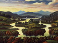 Landscape (possibly New York State) c.1850 - Thomas Chambers