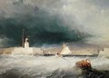 Port on a Stormy Day, 1835 - George Chambers