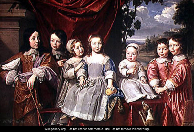 The Habert de Montmort Children, 1649 - Philippe de Champaigne