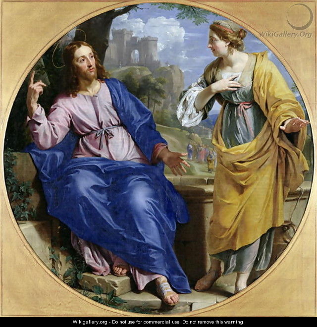 Christ and the Woman of Samaria at the Well, 1648 - Philippe de Champaigne
