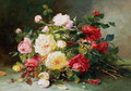 A Bouquet of Roses - Eugene Henri Cauchois