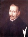 Portrait of Lope Felix de Vega Carpio (1562-1635) - Eugenio Caxes (Caxesi or Caxete)