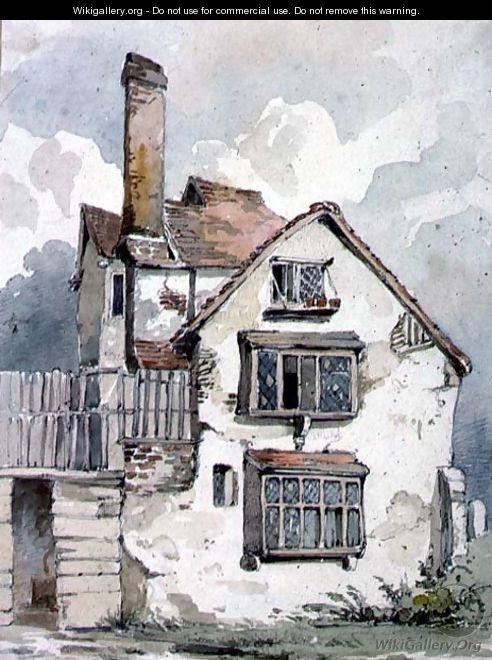 An Old House at Cambridge - Henry Cave