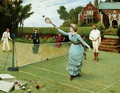 Tennis Players, 1885 - Horace Henry Cauty